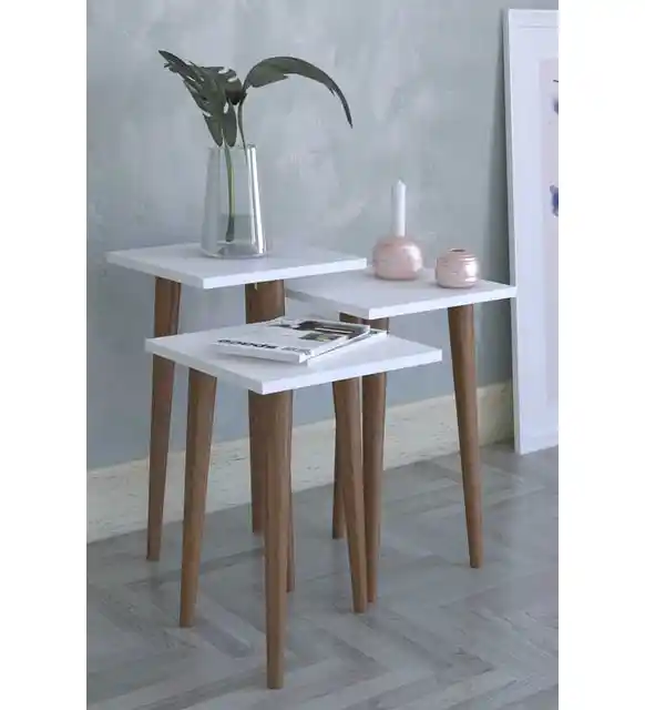 Yan Zigon Sehpa Dekorasyonda Çok Yönlü ve Şık Bir Detay Olmanın Anahtarı