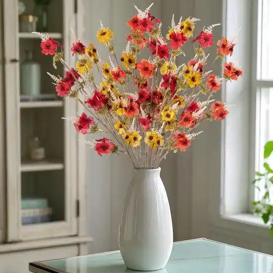 Yapay Vazo Çiçekleri ile Dekorasyonda Estetik ve Doğallık Sağlayan Fikirler