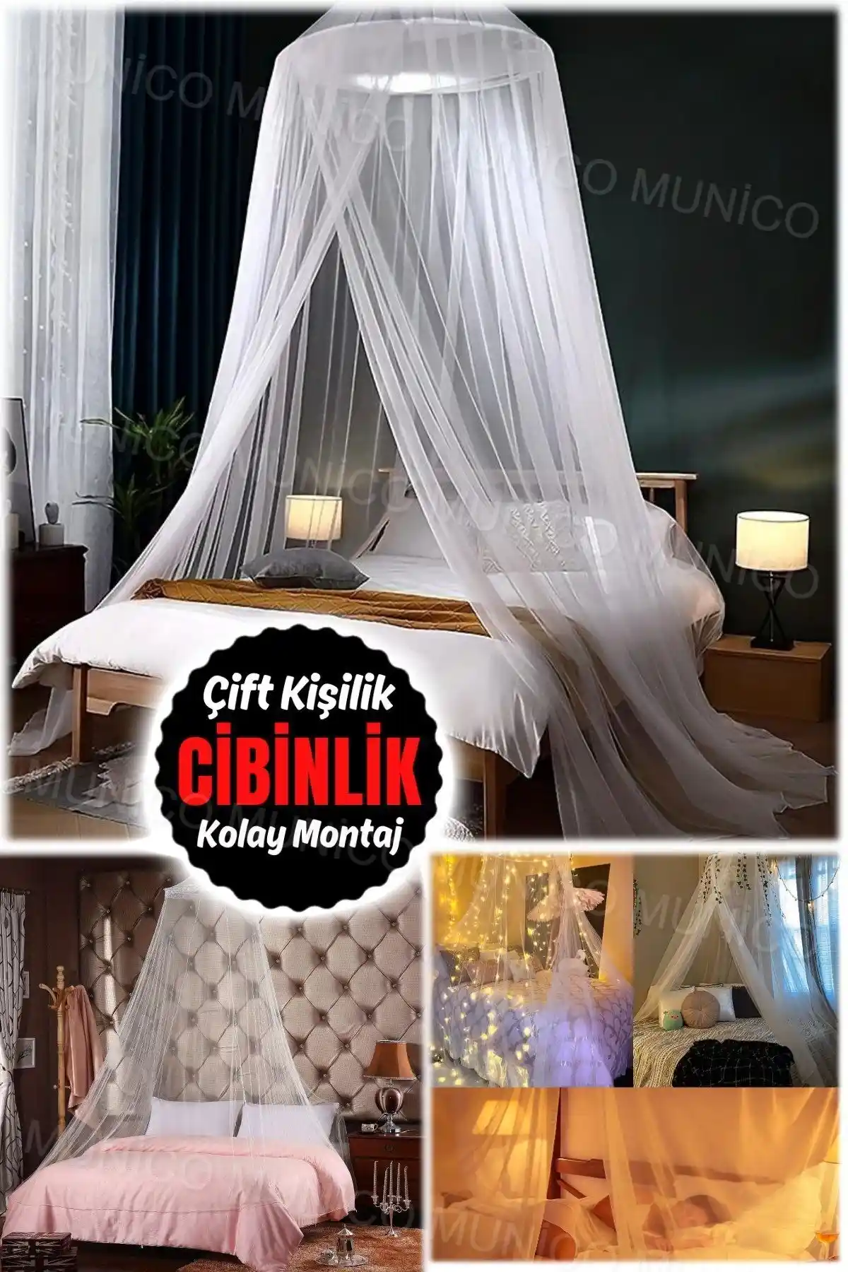 Yatak Odası Dekorasyonunda Çift Kişilik Cibinliklerin Rolü ve Modelleri