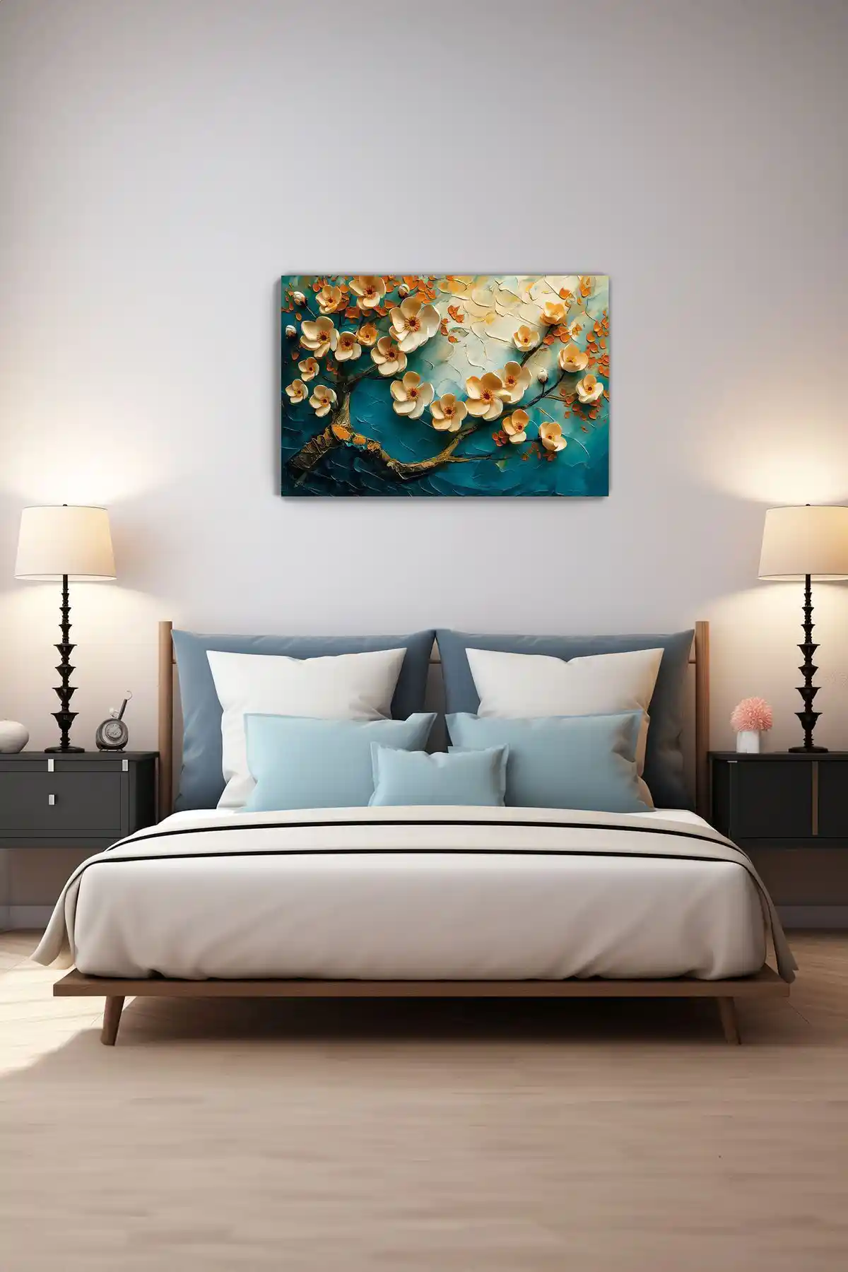 Yatak Odası Dekorasyonunda Duvar Tablosu Seçimi ve Dekorasyon İpuçları