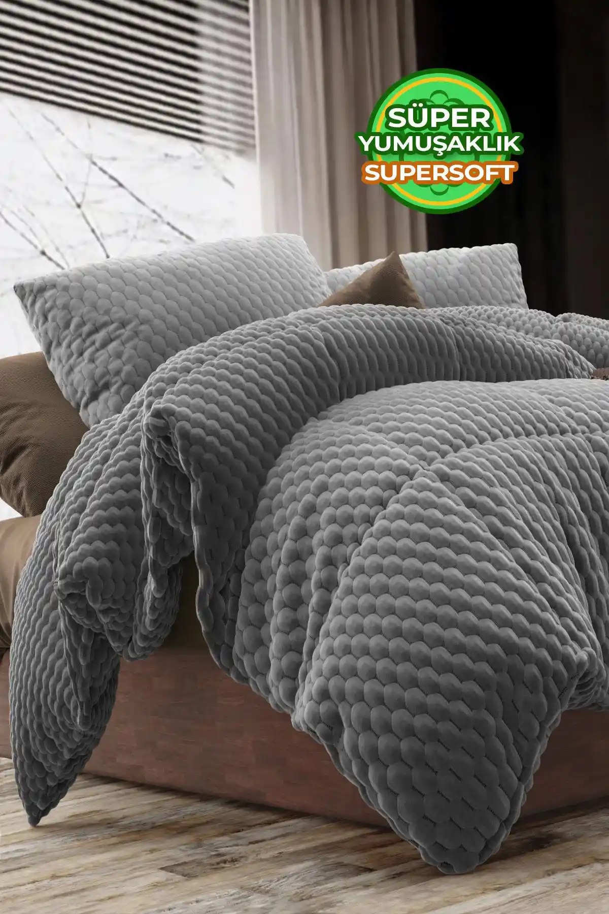 Yatak Odası Dekorasyonunda Konfor ve Şıklık İçin Yu<muş>ak Yatak Örtüsü Seçenekleri