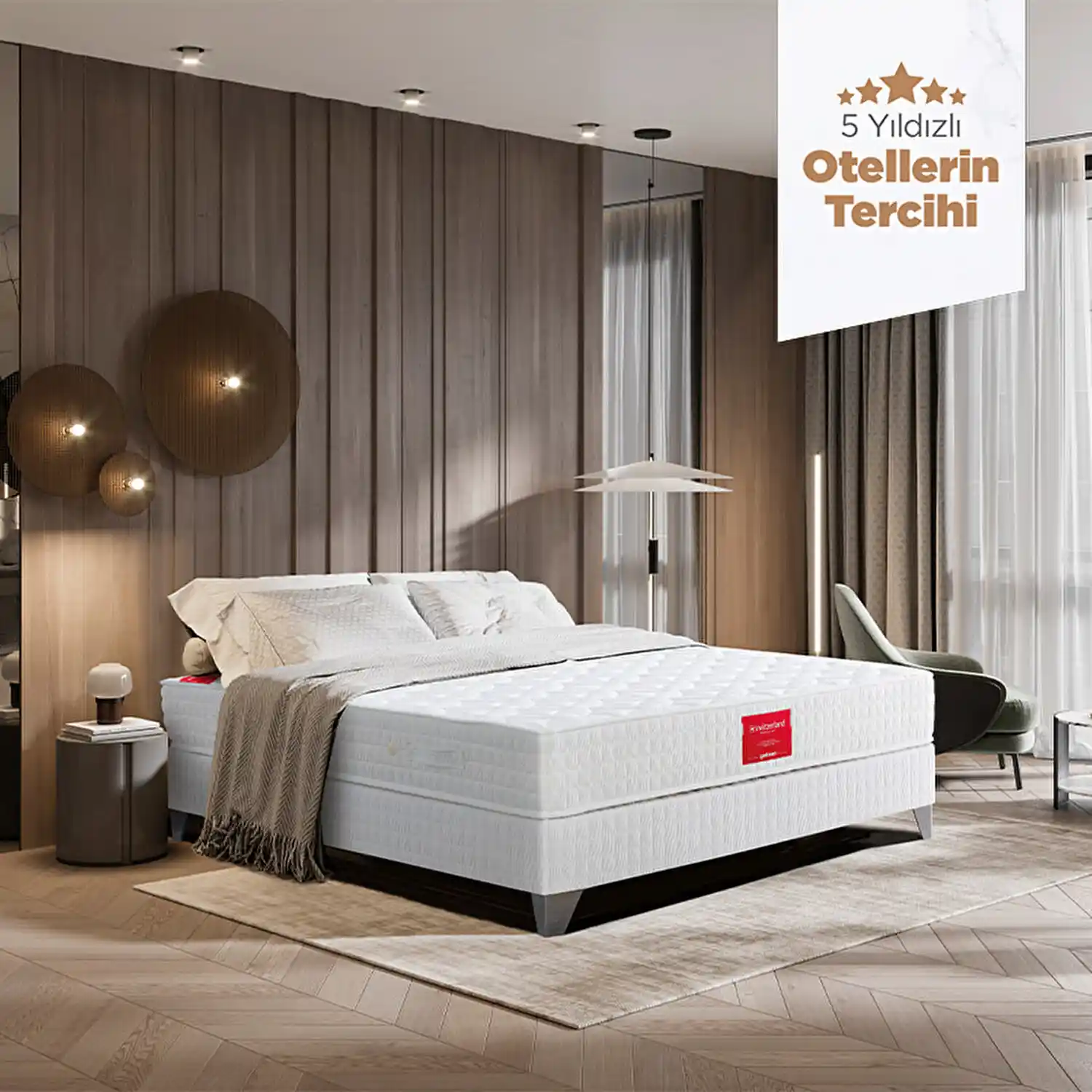 Yatsan Switzerland Orijinal Çift Taraflı Yatak ile Dekorasyonda Konfor ve Estetiğin Buluşması