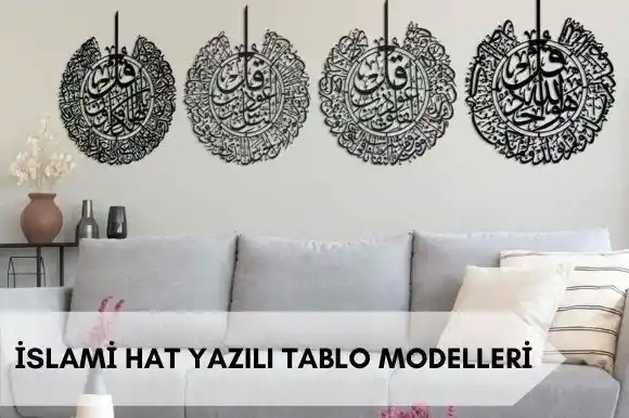 Yazılı Tablo Modelleri ile Mekânlarınızı Kişisel ve Estetik Bir Şekilde Dekore Edin