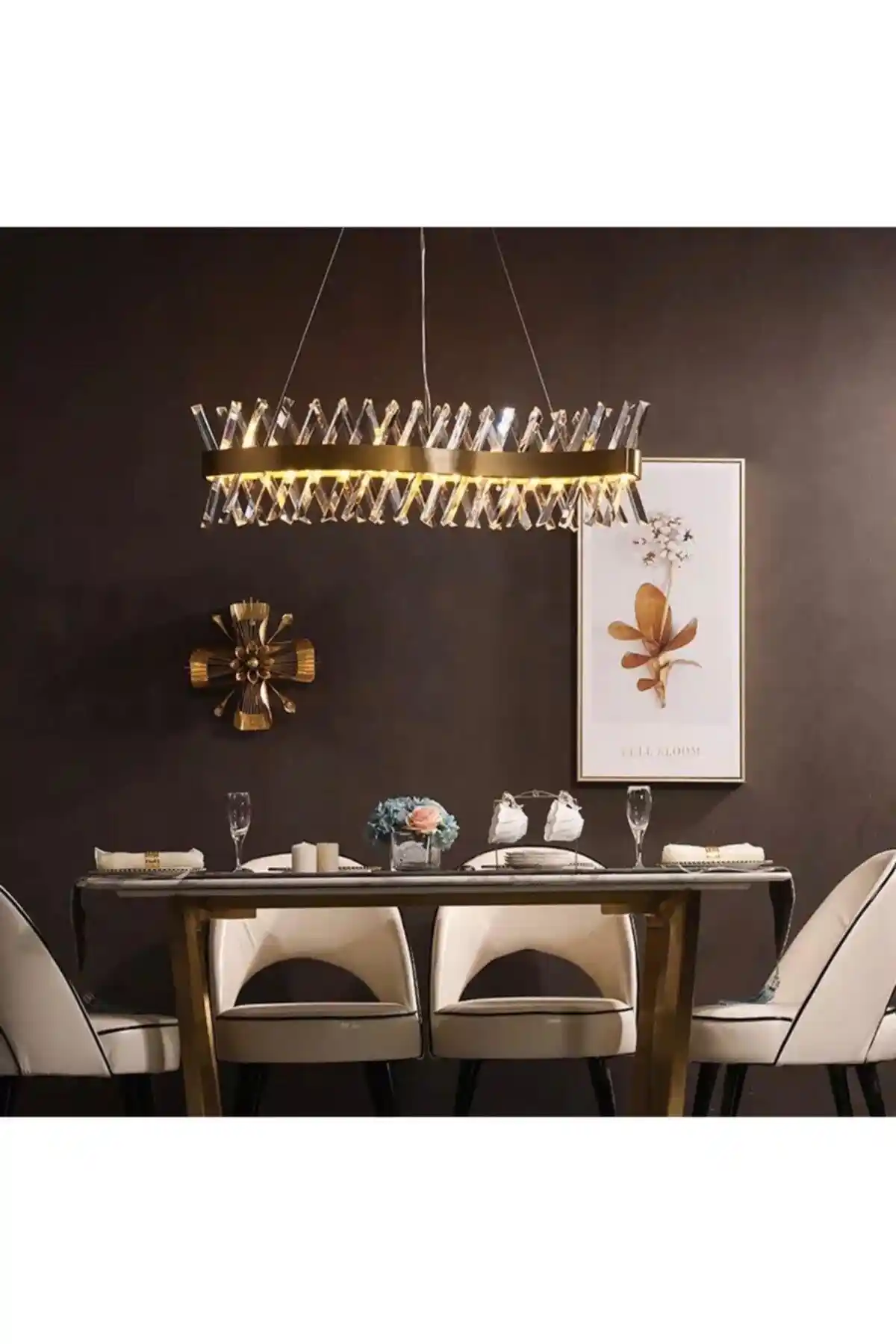 Yemek Masası Dekorasyonunda Avize ve LED Aydınlatma Trendleri ve Seçim İpuçları