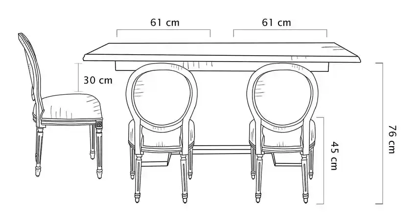 Yemek Masası ve Sandalye Ölçüleri: Dekorasyon ve Konfor İçin Doğru Seçenekler