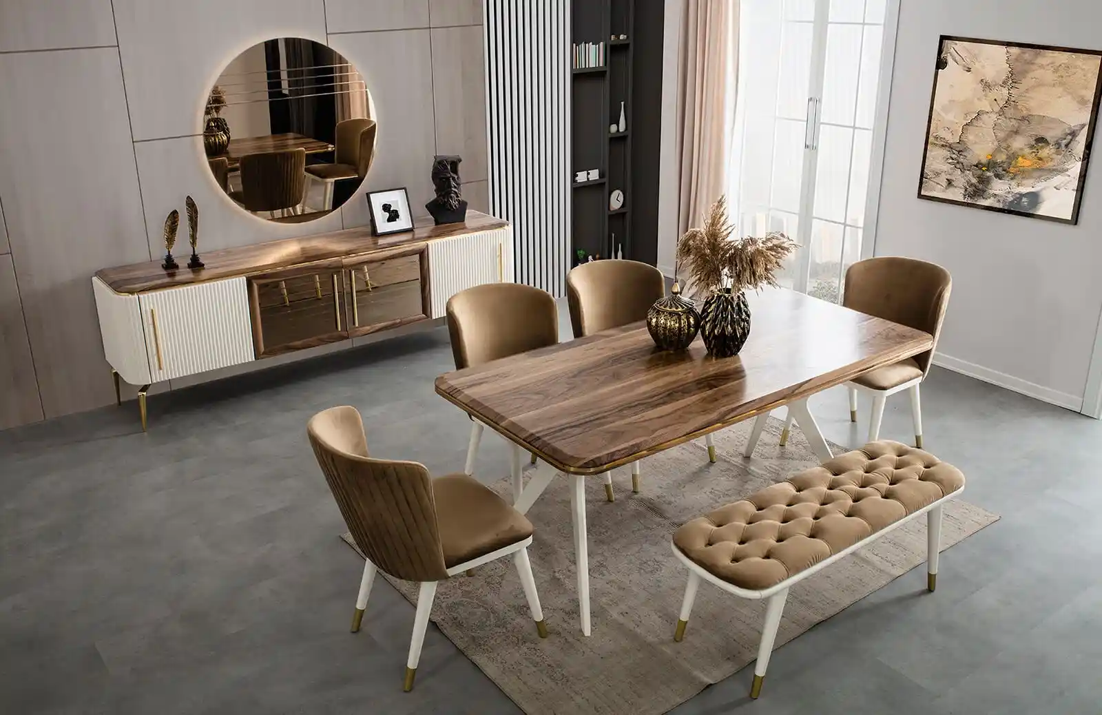 Yemek Odası Masası Takımı Seçerken Dikkat Edilmesi Gerekenler ve Stil Uyumları