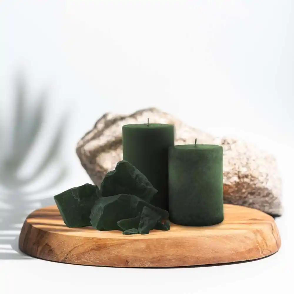 Yeşil Mum Dekorasyonunda Doğallık ve Zarafetin Modern Kullanımı