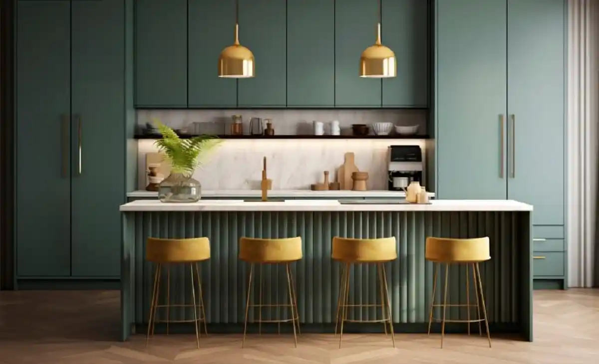 Yeşil Mutfak Dekorasyon Trendleri ve Fikirleri 2024