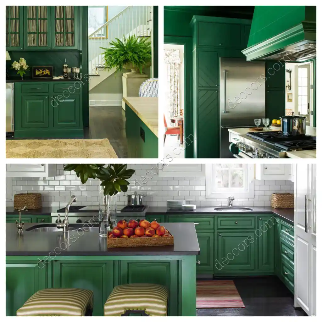 Yeşil Renkli Mutfak Dekorasyonu: Doğadan İlham Alan Ferah ve Şık Tasarım