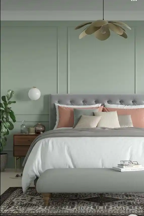 Yeşil Renkli Yatak Odası Dekorasyonu ile Doğanın Esintisini Evinize Taşıyın