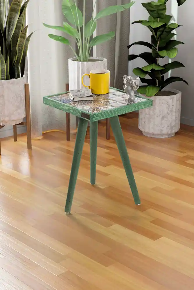 Yeşil Sehpa ile Doğadan İlham Alan Modern ve Şık Dekorasyon Fikirleri