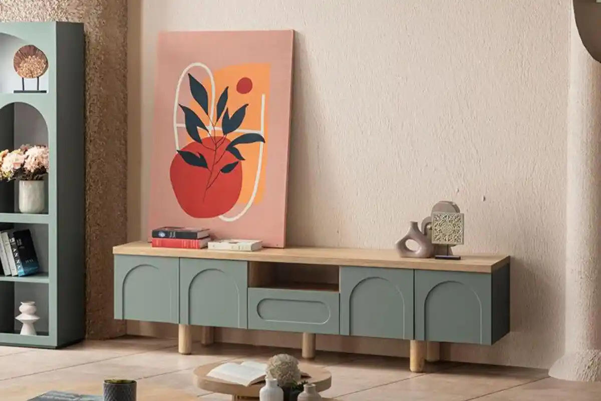 Yeşil TV Ünitesi ile Modern ve Doğal Dekorasyon Fikirleri ve Seçim Rehberi