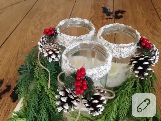 Yılbaşı Dekorasyonunda Kavanoz Süsleme Fikirleri ve Pratik Uygulamalar