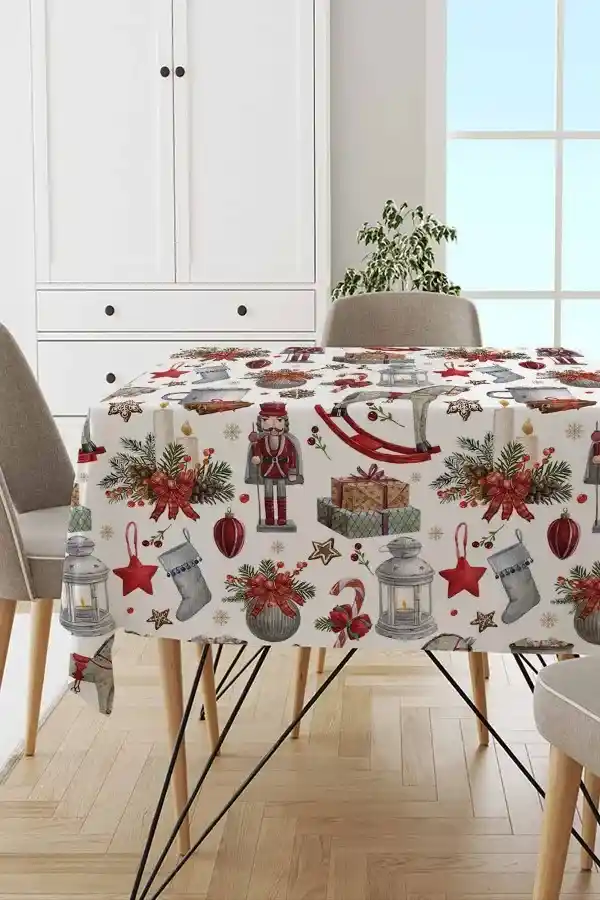 Yılbaşı Masa Örtüsü Seçimi ve Dekorasyon İpuçları İle Şıklık ve Zarafet