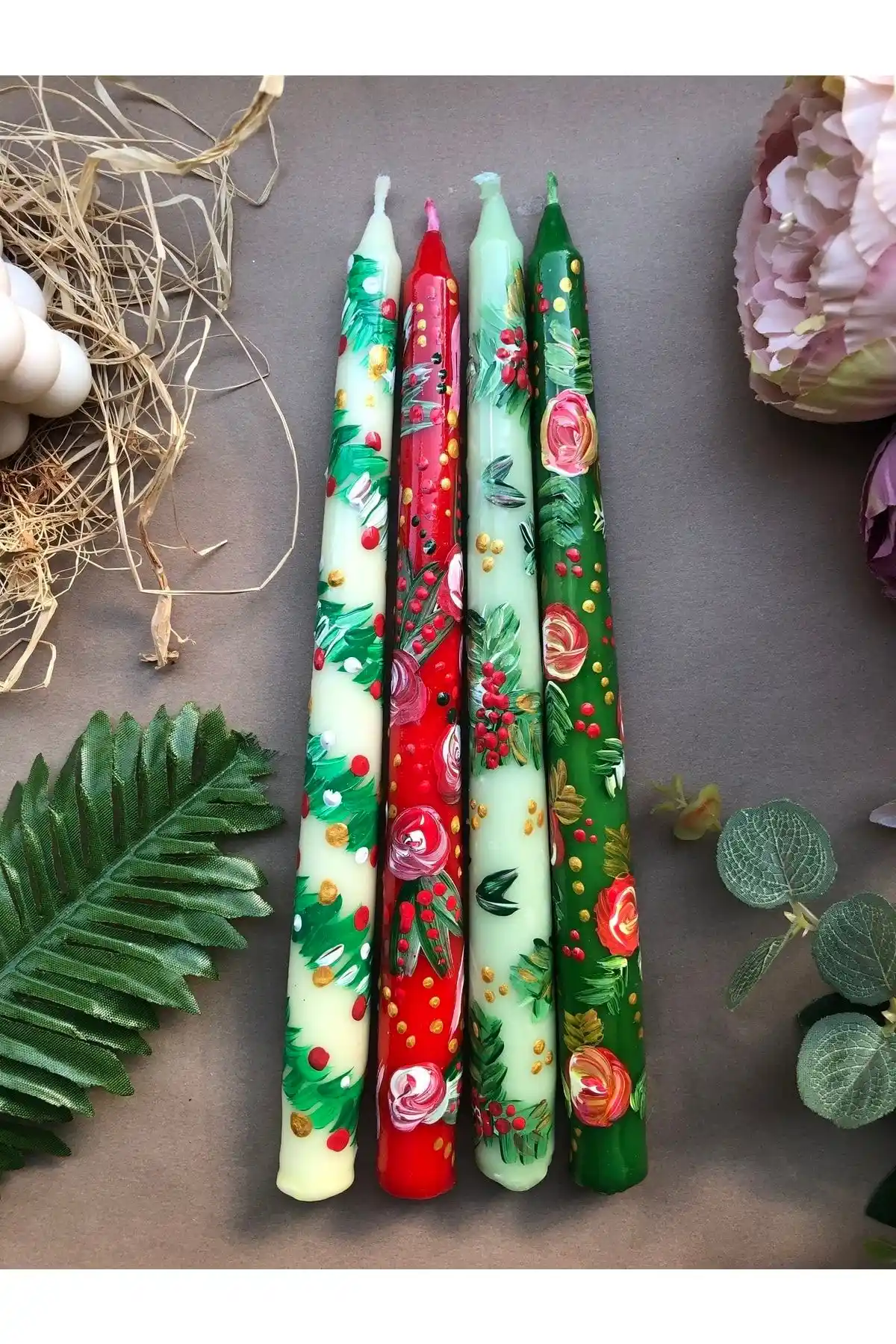 Yılbaşı Mumlarıyla Dekorasyonun En Güzel ve Şık Detayları