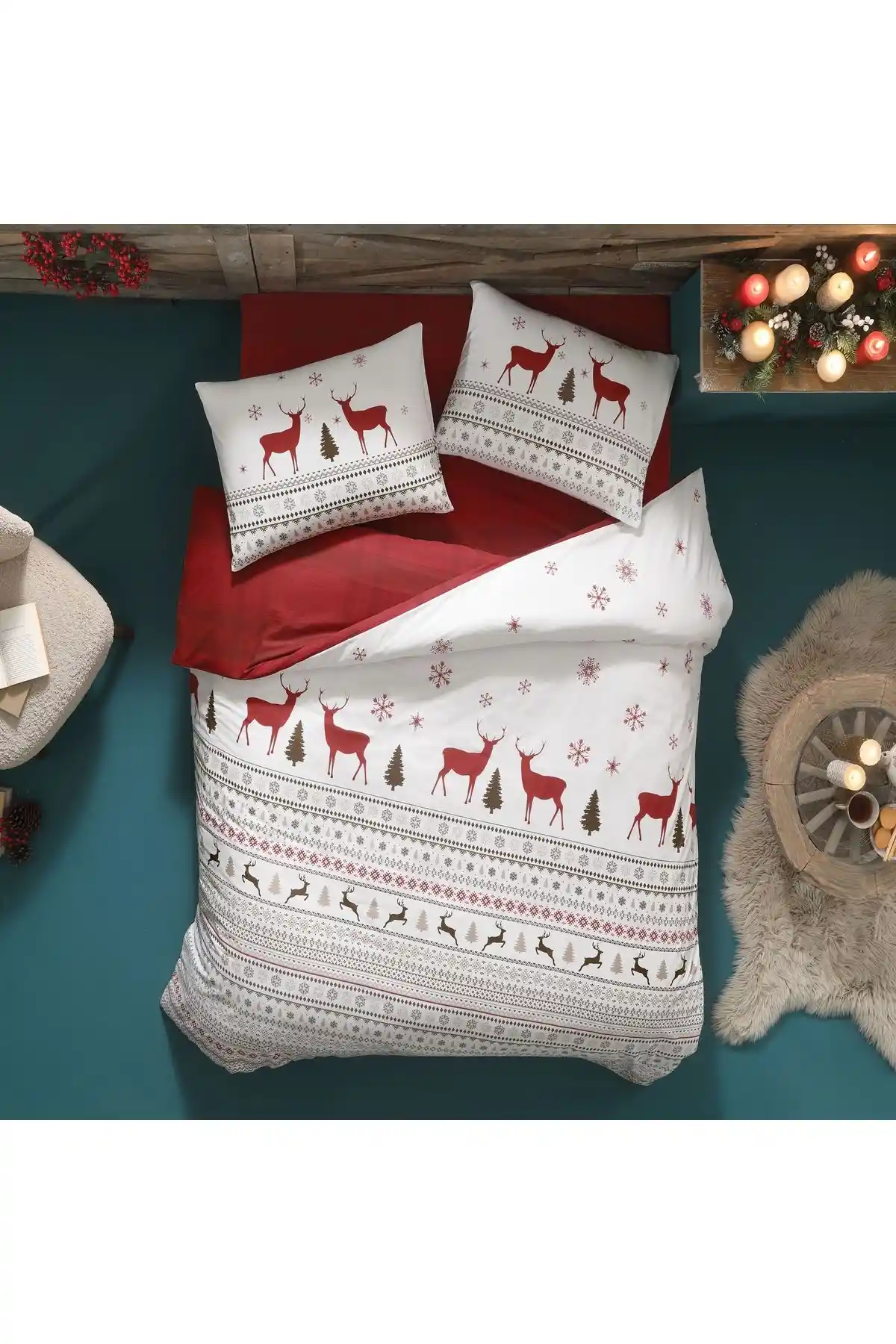 Yılbaşı Temalı Taç Nevresim Takımlarıyla Dekorasyonunuzu Canlandırın