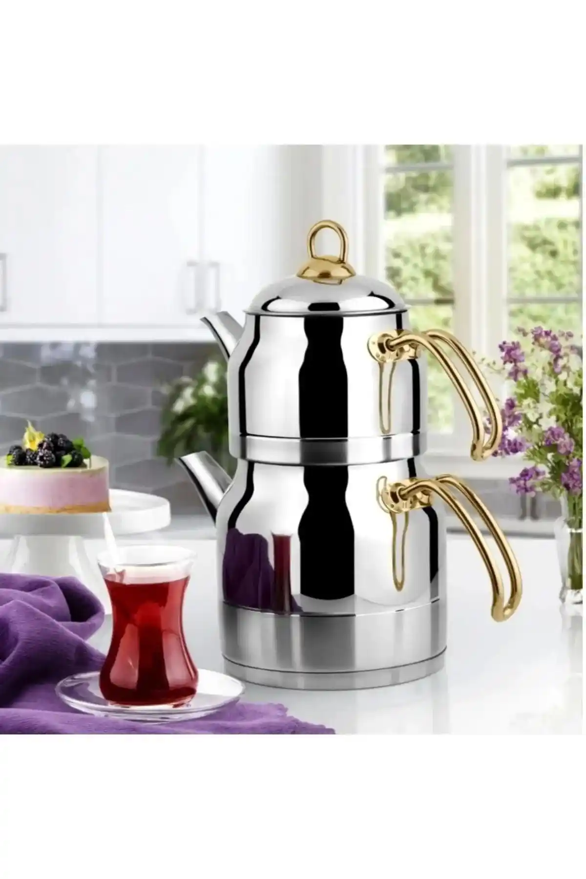 Yönca Çaydanlık Dekorasyonunda Şıklık ve Sadeliğin Uyumlu Buluşması