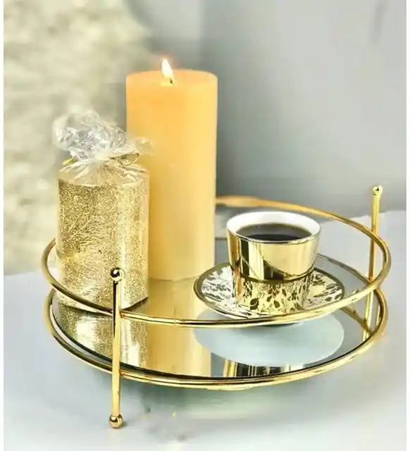 Yuvarlak cam tepsi ile modern ve şık dekorasyon ipuçları ve kullanım alanları