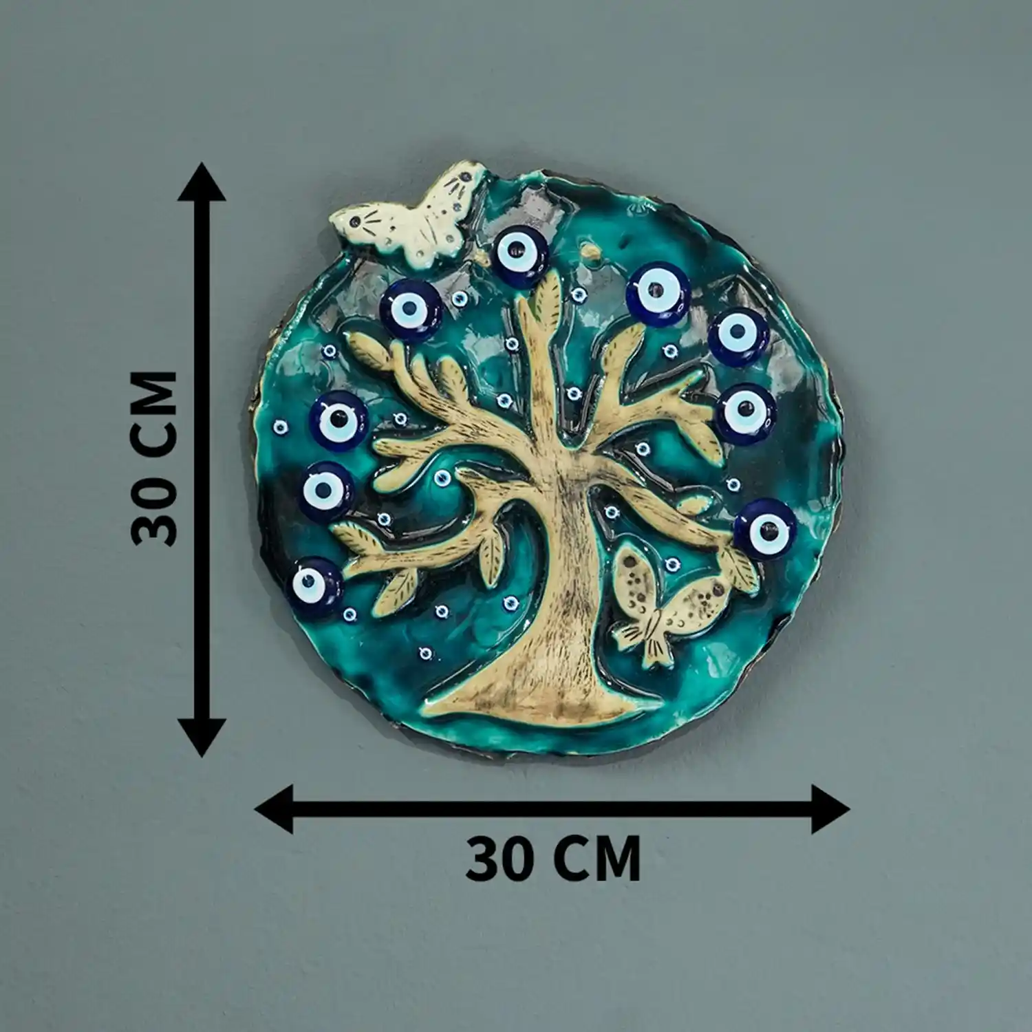 Yuvarlak Duvar Süsü ile Modern ve Şık Dekorasyon Fikirleri