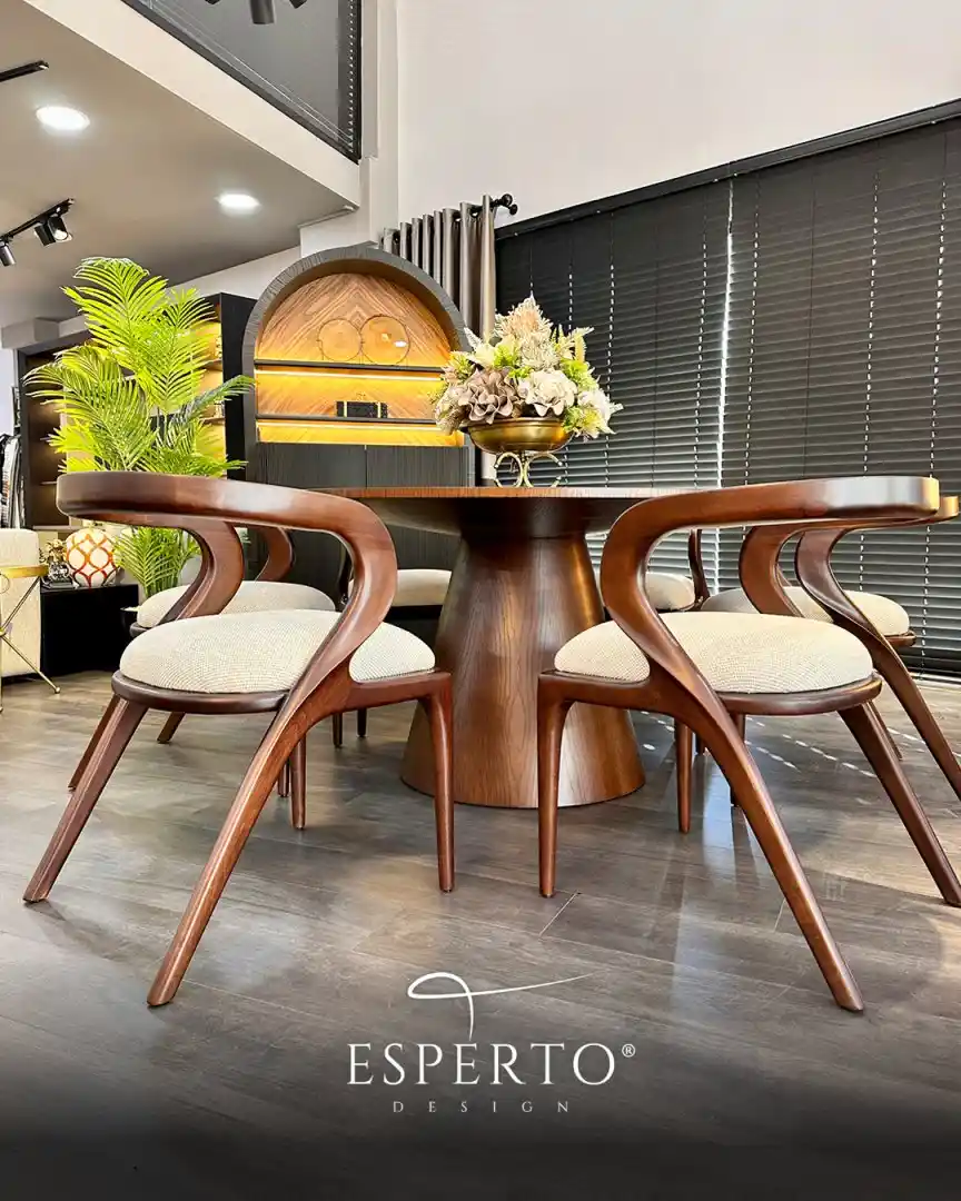 Yuvarlak Masa Yemek Odası Takımlarıyla Şıklık ve İşlevselliği Bir Arada Yakalayın