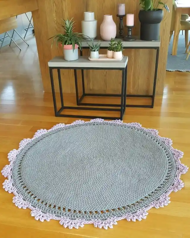 Yuvarlak Paspaslar ile Dekorasyonda Şıklık ve Fonksiyonellik Artışı