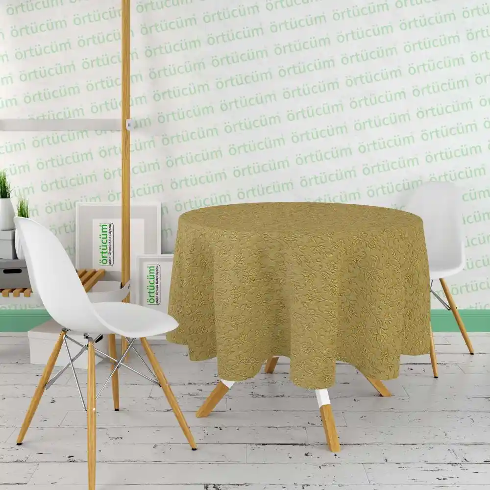 Yuvarlak PVC Masa Örtüsü ile Modern ve Dayanıklı Dekorasyon Çözümleri