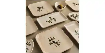 Zeytin Desenli Kahvaltı Takımlarıyla Doğal ve Şık Dekorasyon Çözümleri