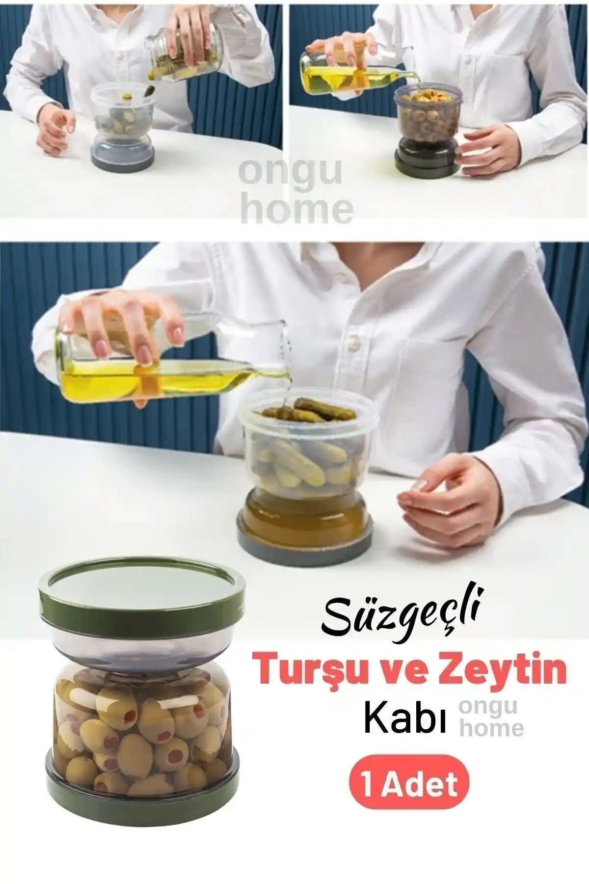 Zeytin ve Turşu Saklama Kapları: Dekoratif ve Fonksiyonel Mutfak Çözümleri