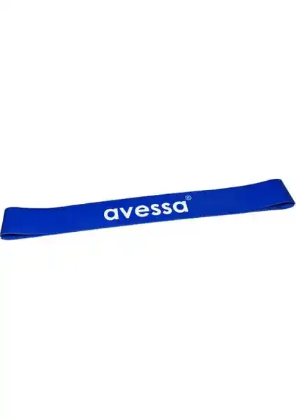 Avessa Latex Aerobik Bant 1,5 mm Mavi - Güç ve Esneklik İçin Çok Yönlü Egzersiz Aleti
