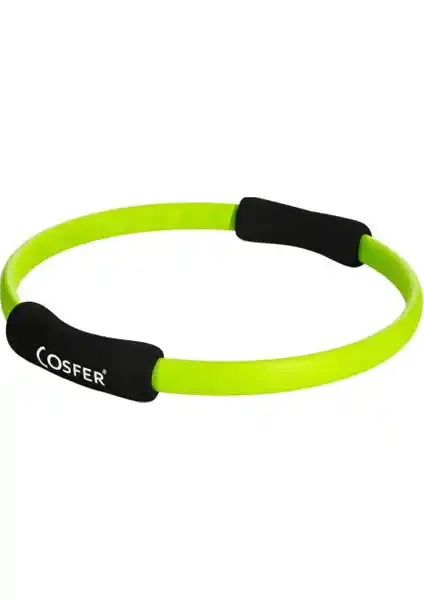 Cosfer CSF-PC2 Pilates Çemberi Sünger Yeşil - Çok Yönlü Egzersiz ve Vücut Şekillendirme Aracı
