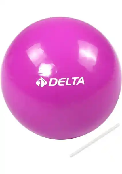 Delta 25 cm Dura-Strong Mini Pilates Topu: Dayanıklı ve Şık Egzersiz Yardımcısı