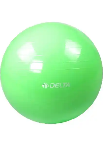 Delta 65 cm Dura-Strong Deluxe Yeşil Pilates Topu ile Esneklik ve Denge Artırma