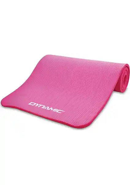 Dynamic 15mm NBR Yoga ve Pilates Matı Pembe - Konfor ve Dayanıklılık Sunan Spor Matı