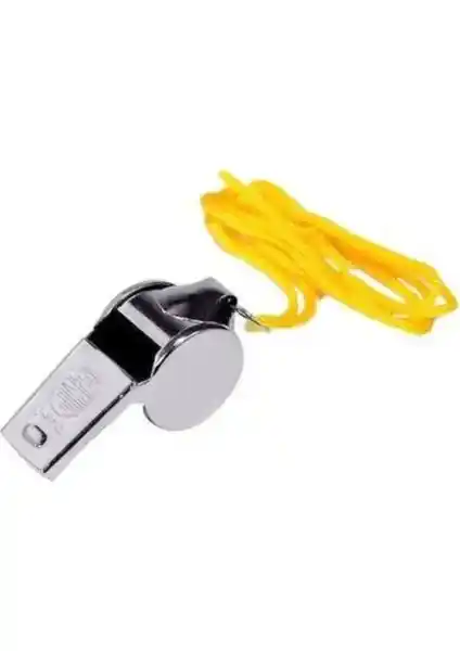 GOLDRİSE Metal İpli Hakem ve Deprem Düdüğü Güçlü Ses ve Dayanıklılık Özellikleri