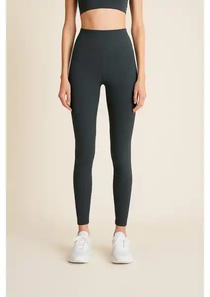 HNX Yüksek Bel Toparlayıcı Ripli Fitilli Spor Kadın Taytı Özellikleri ve Kullanım Alanları