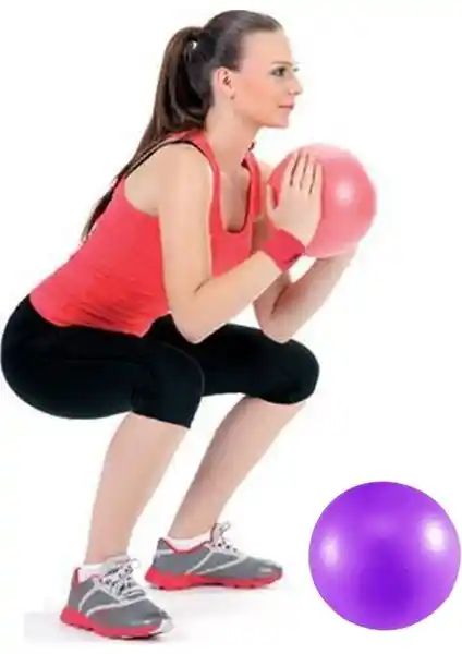 Oliva Nero Delux 20 cm Mor Pilates Topu: Sağlıklı Yaşam ve Egzersiz İçin İdeal