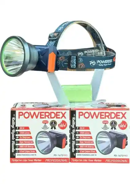 Powerdex PD-1672PRO Sensörlü Kafa Lambası: Dayanıklı ve Çok Yönlü Aydınlatma Çözümü