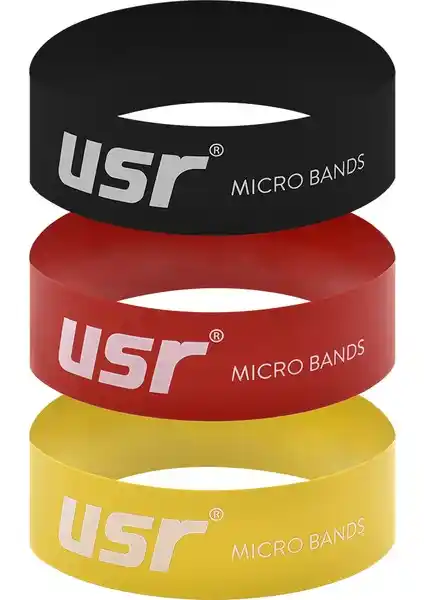 Usr MBS3 3’lü Micro Bant Seti ile Güç ve Esneklik Artırıcı Egzersizler