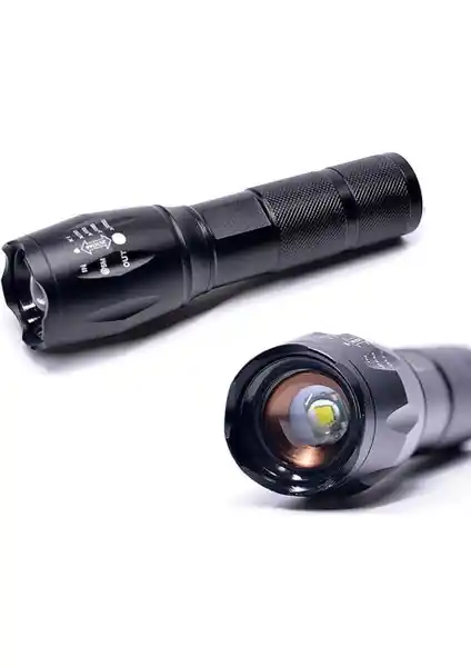 Watton WT-023 Güçlü ve Dayanıklı Şarjlı El Feneri - Çok Modlu ve Uzun Süreli Kullanım