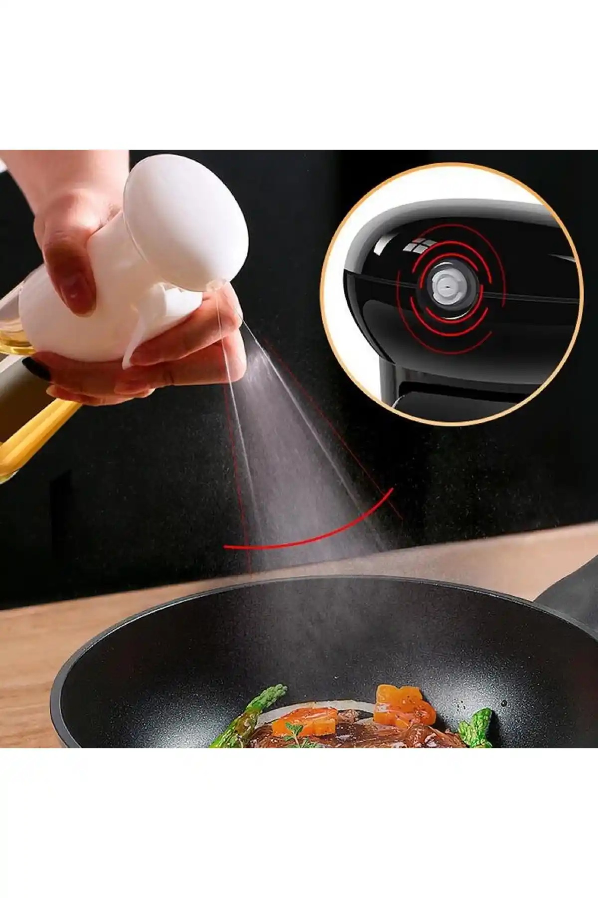 ALBAK Life 220ml Kapasiteli Mutfak Yağı Sprey Şişe Pompası Detaylı İnceleme