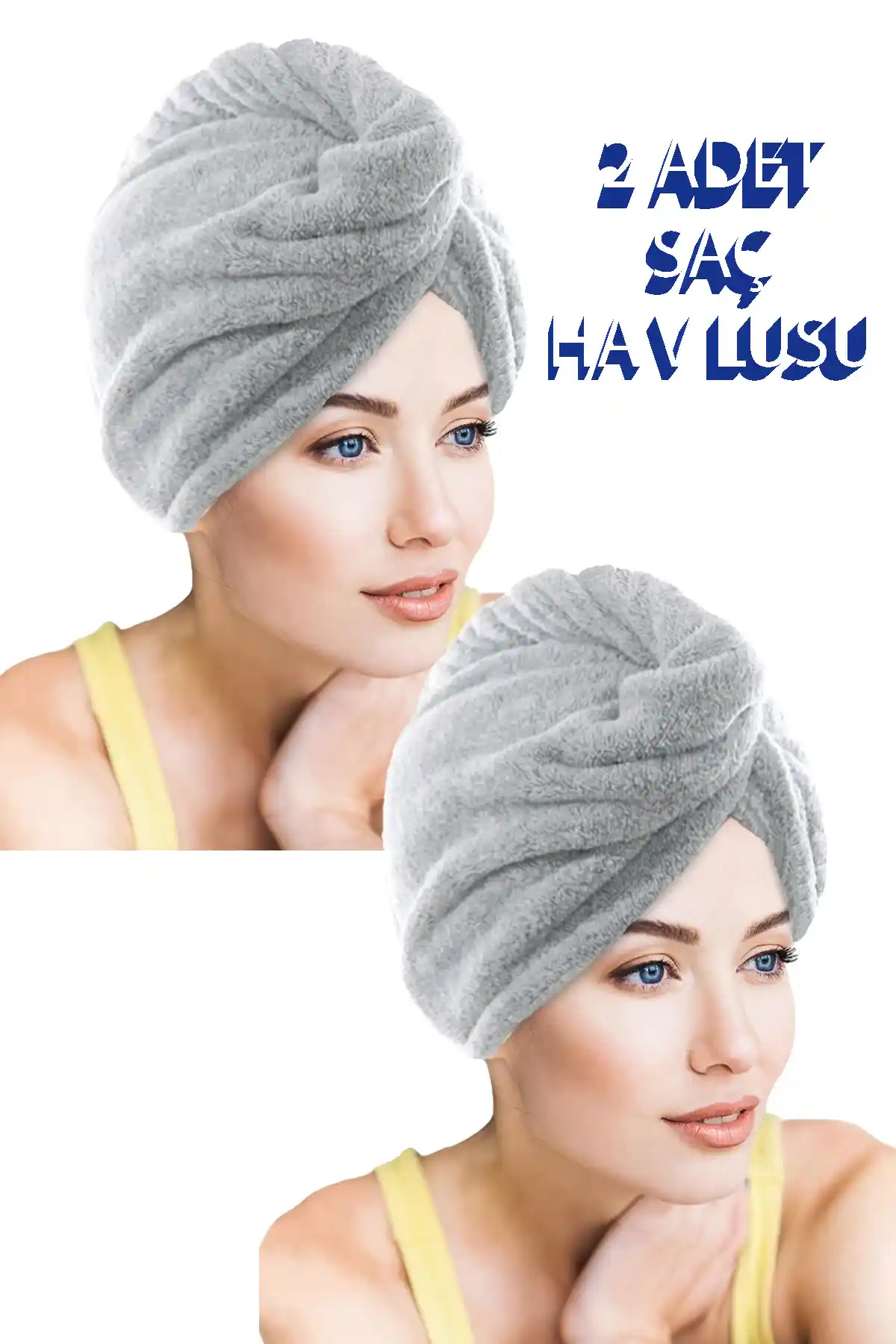 CHIZGY Mikrofiber Saç Havlusu Seti: Hızlı Kuruma ve Pratik Kullanım İçin Ideal