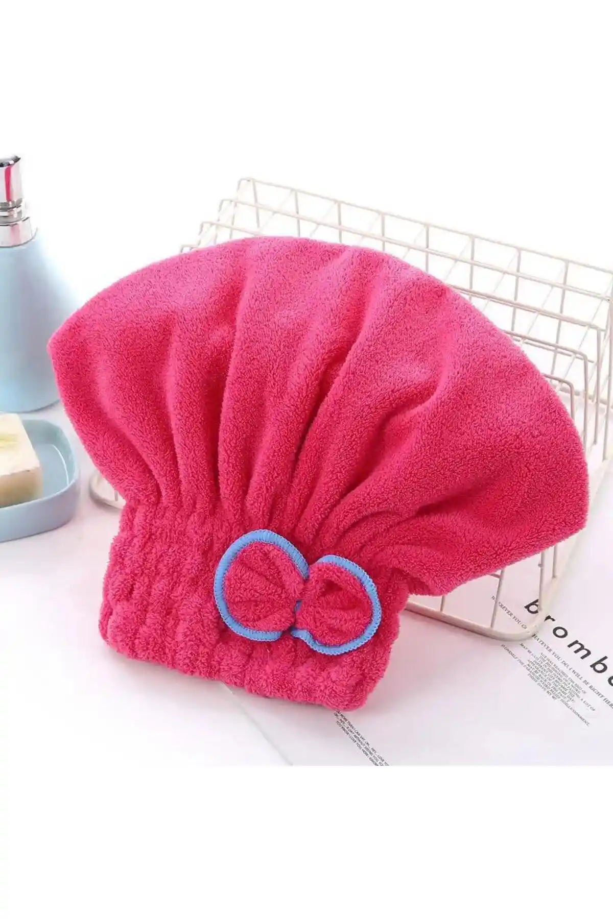 Genel Markalar Yeni Renk Saç Kurutma Bonesi ve Çok Fonksiyonlu Kafa Havlusu Tanıtımı