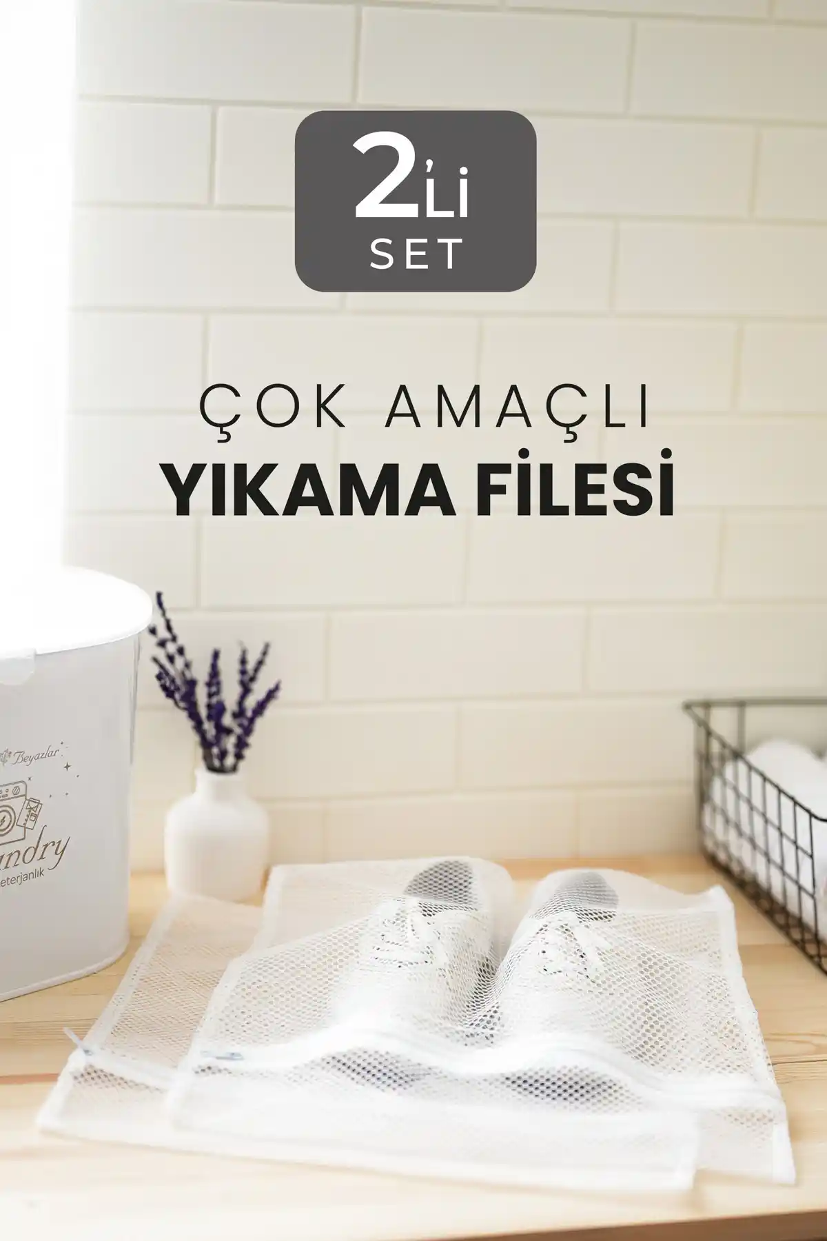 Hayveys 2 Adet Fermuarlı Ayakkabı Yıkama Filesi Pratik ve Dayanıklı Temizlik Çözümü