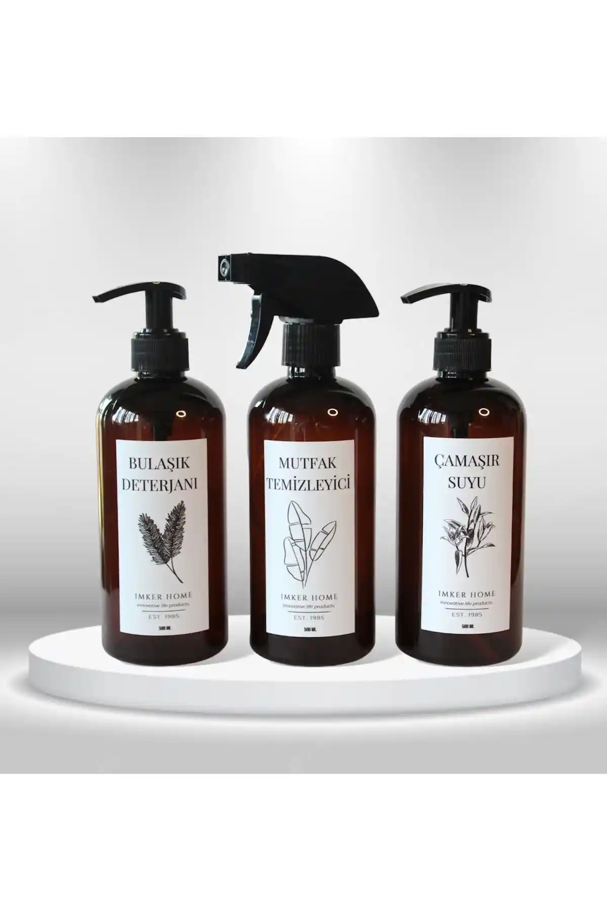 IMKER HOME Amber Kahverengi Pompalı Bulaşık Deterjanı ve Mutfak Temizleyici Özellikleri