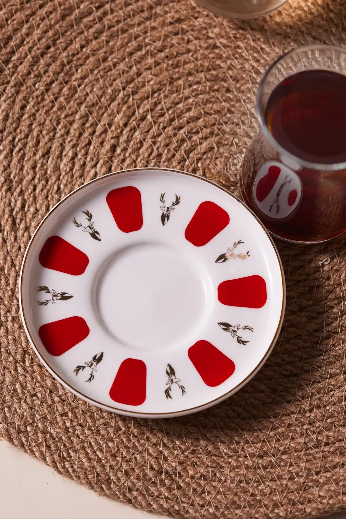 Karaca Bergamot Porselen Tekli Çay Tabağı 12 cm modern ve dayanıklı tasarım