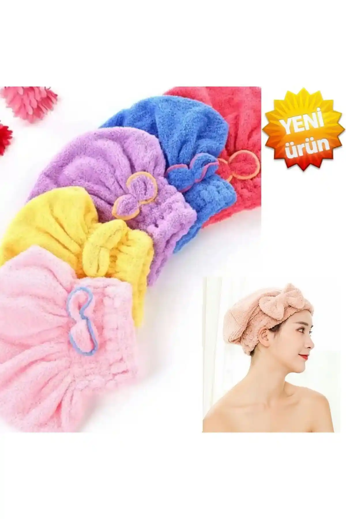 MRTBilisim Saç Kurutma Bonesi: Çok Fonksiyonlu ve Pratik Saç Bakım Ürünü