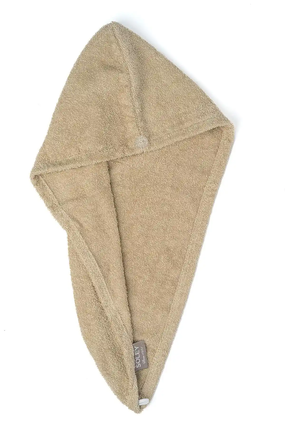 Soley Talya Pamuk Saç Havlusu Yüksek Emicilik ve Şıklık Sunar