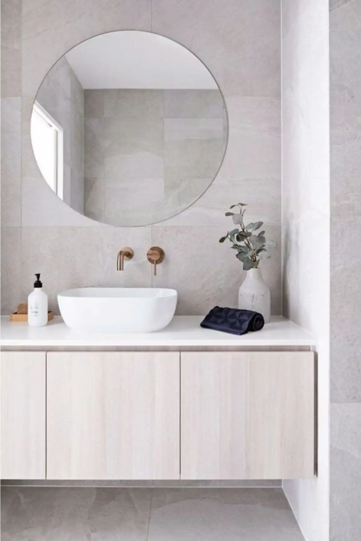 Enc Home 80 cm Yuvarlak Ayna İle Modern Dekorasyon Seçenekleri