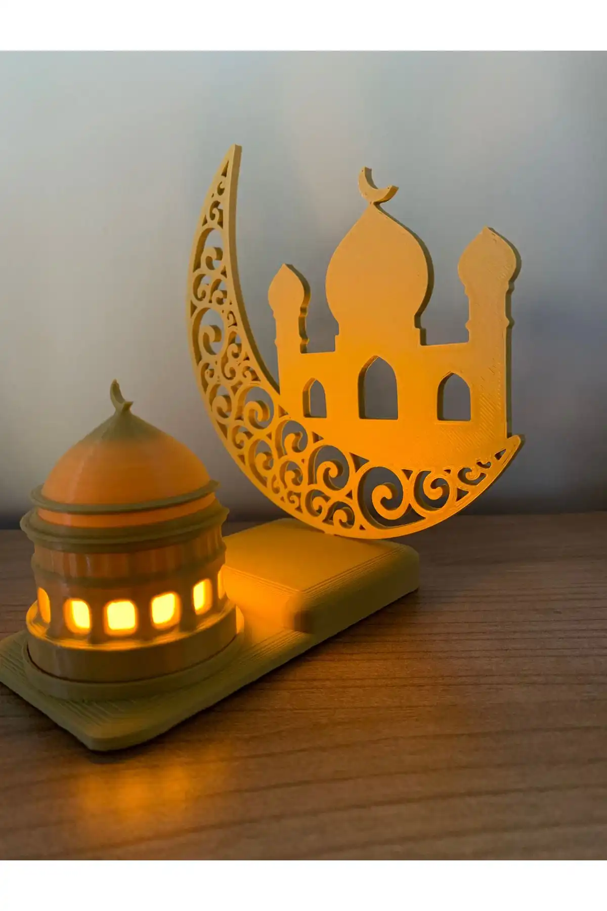 İslami Motifli Dekoratif Tealight Aydınlatma ile Estetik ve Fonksiyonel Kullanım