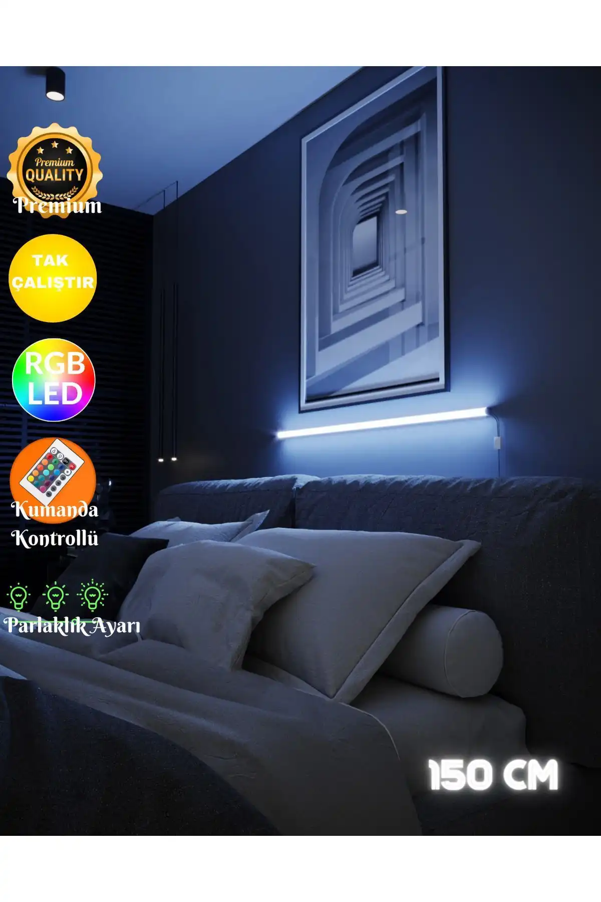 Neeko Uzaktan Kumandalı LED Abajur ile Şık ve Fonksiyonel Aydınlatma Çözümü